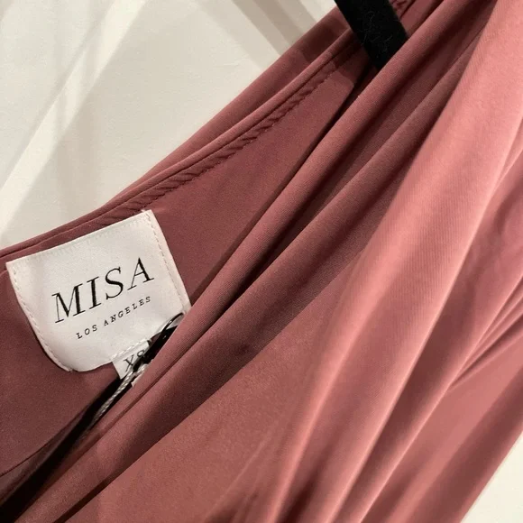 Misa Los Angeles One Shoulder Parveneh Dress In Brick - Picture 3 of 7